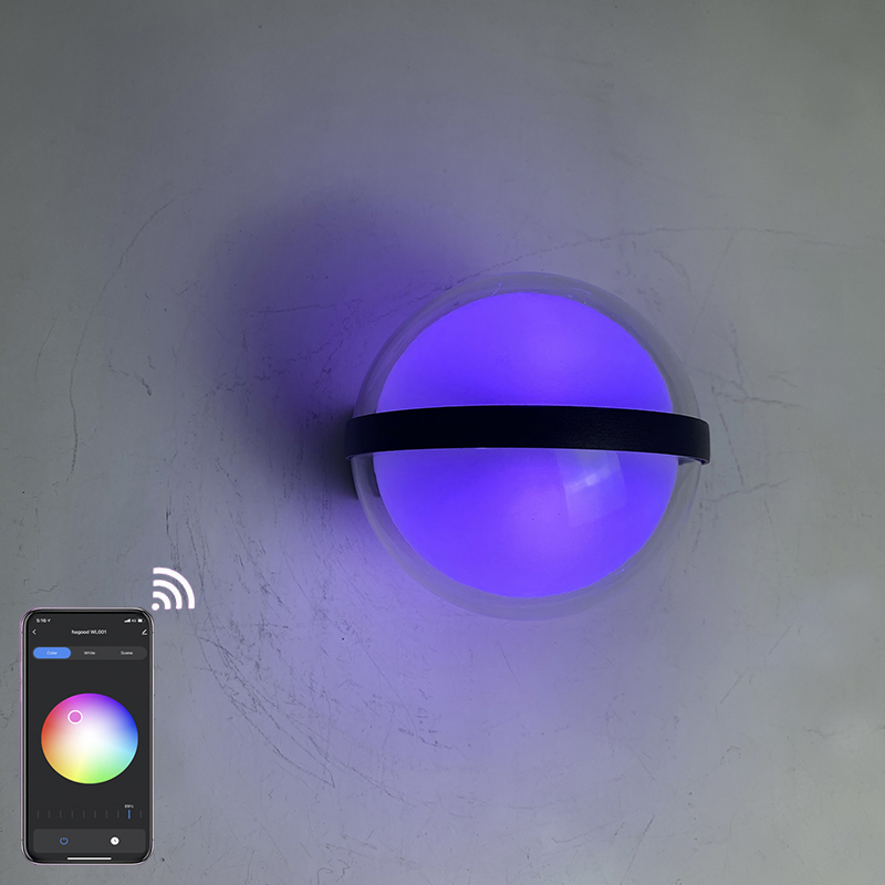 lampada da parete intelligente