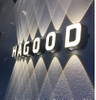 Alfabeto Lampada DIY Company LOGO Alfabeto Lampada da parete Applique da parete a led Applique da parete moderna per esterni Applique da parete a led Luci da parete Confezione da parete Illuminazione a led