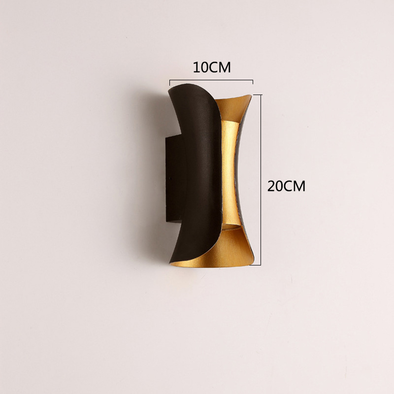 lampada da parete impermeabile di piccole dimensioni vita luce decorativa a led per esterni luci a led da parete luci a led per applique da parete luci a led decorative da parete