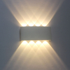 8W prezzo di fabbrica a buon mercato applique da parete su e giù per la luce notturna lampada da parete luce di vanità per il 100% di sicurezza in stile europeo-americano