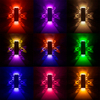 6W moderna applique da parete a LED Up Down Lighting Cube Sconce Lamp Fixture da parete per interni Butterfly Lighting Decoration