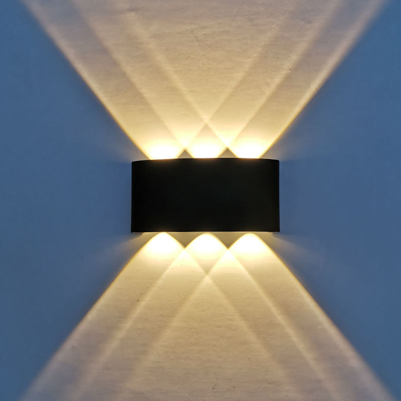 Applique da parete moderna a LED AC 220V 110V Impermeabile IP65 Up Down Applique da parete per esterni Home Hotel Negozio Corridoio Portico Sconce Lampade da parete