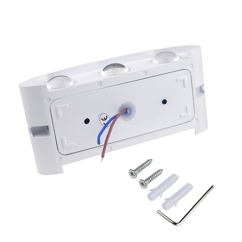 Moderna lampada da parete a LED impermeabile per portici per portici per portici per porte del corridoio dell'hotel per interni moderni