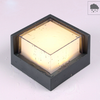 Lampada a led decorativa Illuminazione da parete quadrata in acrilico Lampada da parete impermeabile per interni con luce notturna per esterni in alluminio