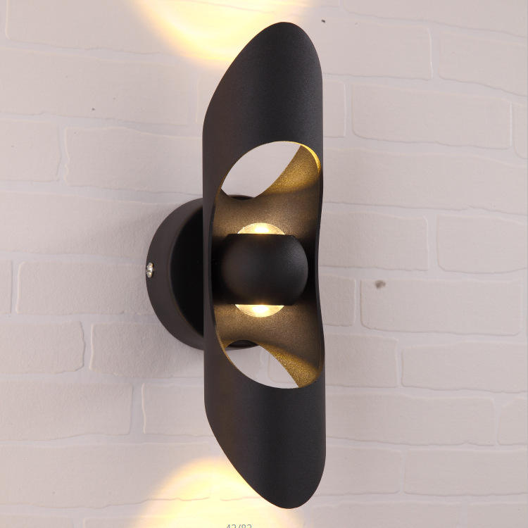 LED Wandkandelaar Binnen Gangwandleuchte Night Light Lampada da parete a LED nordica 6W Impermeabile per esterni Giardino Cortile Balcone