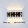 Lampada da parete per balcone da giardino impermeabile IP65 a LED Lampada da parete per interni ed esterni decorativa