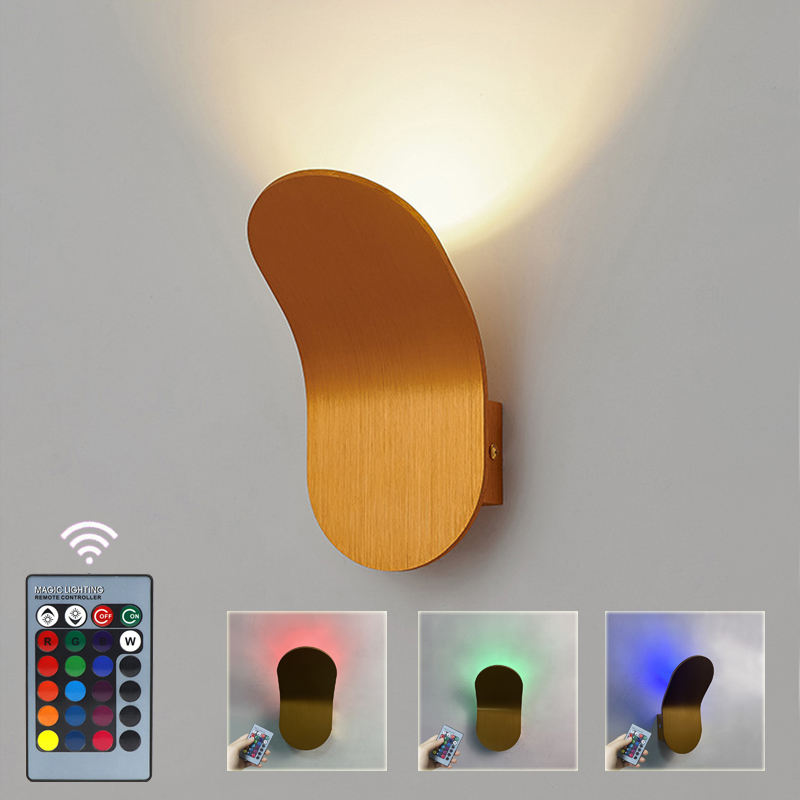 Lampada da parete impermeabile per esterni a bilanciere 5W Lampada da parete per corridoio da esterno impermeabile di alta qualità e prezzo basso