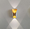 Lampada decorativa a led di piccole dimensioni Lampada da parete a forma di barca su e giù luce moderna per interni ed esterni