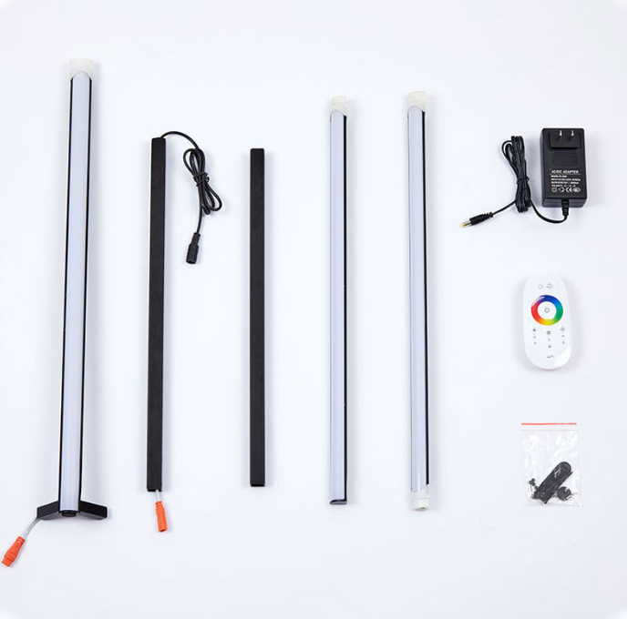Lampada da terra RGB ad angolo a circuito integrato leggera colorata con sicurezza al 100%.