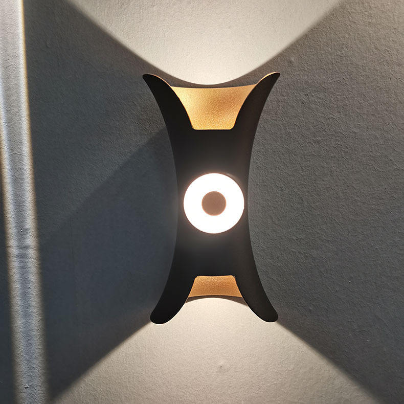 Waterdichte Lampada da esterno per esterni LED Lange Lampada da parete IP65 Alluminio Luce Tuin Villa Veranda Blaker Luce 110V 220V Blaker Armatuur