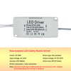 Adattatore di alimentazione per driver LED 8-120w per trasformatore non isolato AC220V Il driver LED ha un'elevata potenza e una buona qualità.