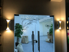 Lampada da parete a vita grande da 10W Lampada da parete a LED per esterni di moda moderna Lampada da parete impermeabile IP65 per la decorazione di giardini e cortili 