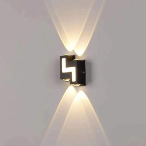 6W 12W impermeabile AC85-265V applique da parete a LED a montaggio superficiale moderno apparecchio nordico lampade da parete per interni soggiorno portico esterno