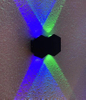 Lampada da parete di personalità nordica 4W Lampada da parete rotonda a Led semplice per soggiorno Lampada da parete rotonda per hotel Corridoio per illuminazione a forma di diamante