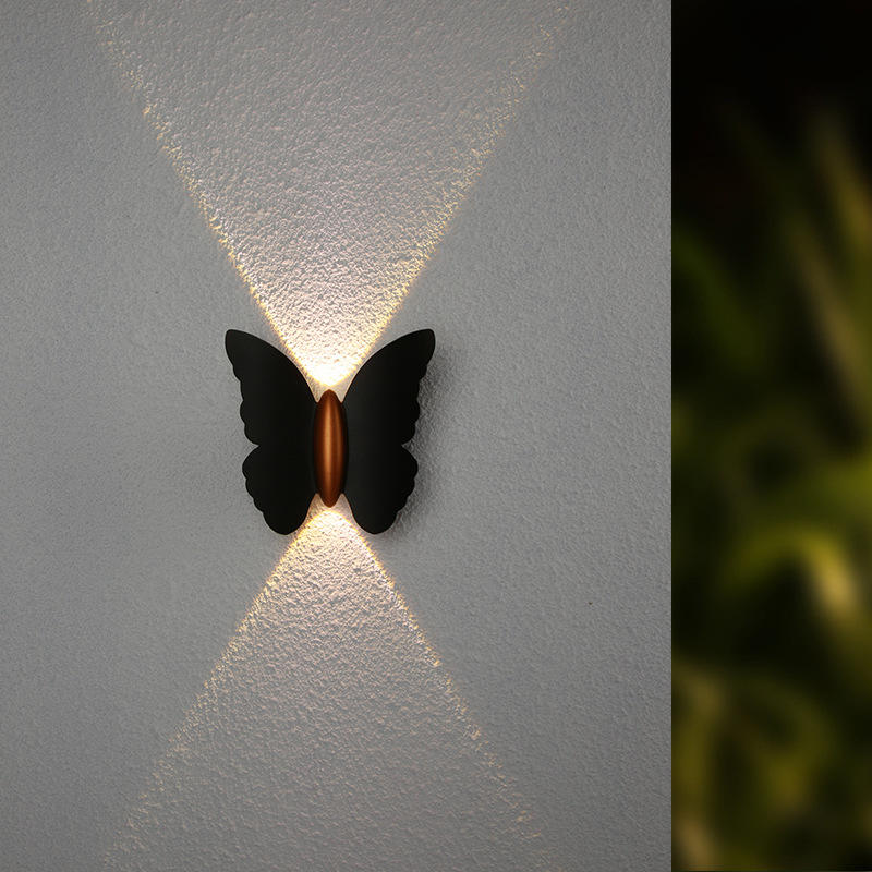 Lampada da parete a LED per esterni Moderna luce a LED IP65 Standard impermeabili per esterni Portico Patio Recinzione e terrazza da giardino