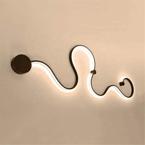 Post moderna lampada da parete semplice nordico creativo led camera da letto comodino decorazione lampada da parete soggiorno corridoio lampade del corridoio