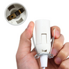 Cavo di alimentazione da 1,8 m Cavo con dimmer Interruttore ON OFF Clip in metallo E14 E27 Base per lampada Hanglamp Supporto per presa Cavo per Salt Rock liight