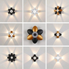 Applique da parete per esterni a LED Up Down Decorazione da parete luminosa Faretto Lotus Villa Corridor Balcone Corridoio Sfondo applique da parete