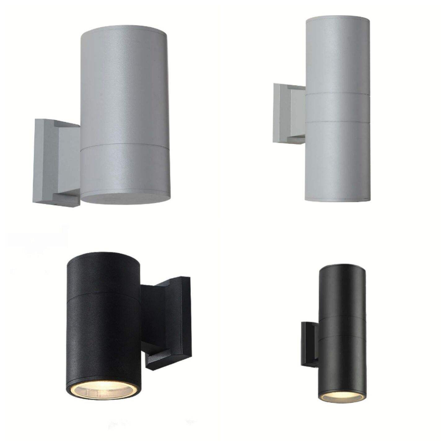 5W 12W COB Up Down Dual-Head Outdoor Led Wandlamp Wandlamp Cylinder Indoor Balkon Armatuur Waterdicht IP65 Veranda Lamp