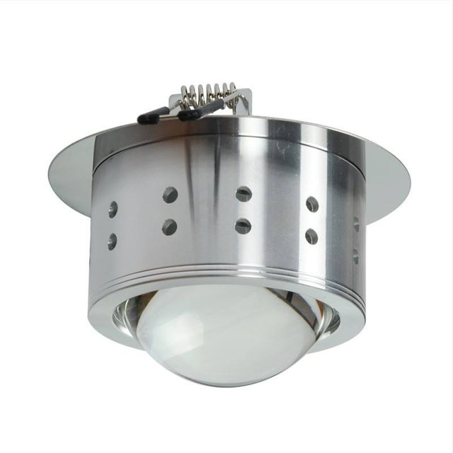 Bull's Eye Lantaarn Crystal Spotlight Down Light Lampada da parete TV Sky Down Light Gat Licht Persoonlijkheid Creative LED Colore Sfondo