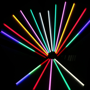 Commercio all'ingrosso t8 tubo led colorato rgb 18W 4ft t8 PC tubo led impermeabile per esterni e interni
