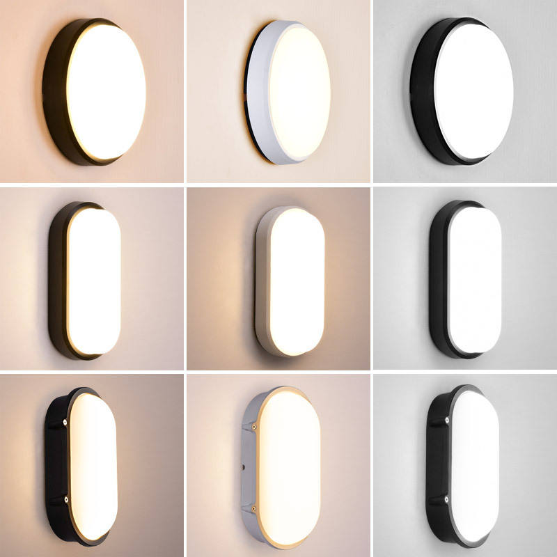 Luce per esterni Soffitto a LED Luce antiumidità Cortile per esterni Villa Corridoio Balcone Luce Bagno Scale a induzione