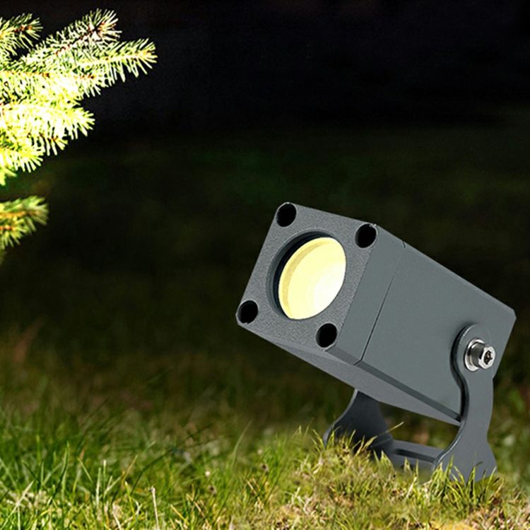 3W Outdoor LED Spot Light Black Shell Super Bright Spike Impermeabile Paesaggio IP65 Led Prato Giardino Albero Riflettore 12V 220V