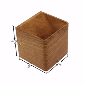 2.4G APP RGBW Nuovo colore IP65 Su e giù 100 * 100 * 100mm Esterno impermeabile Classico Vendita calda Colore del legno Regolazione a 300 gradi