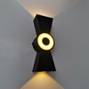 Lampade produttori di lampade da parete per esterni Applique da parete a Led Rgb con prezzo all'ingrosso applique da parete per esterni nera