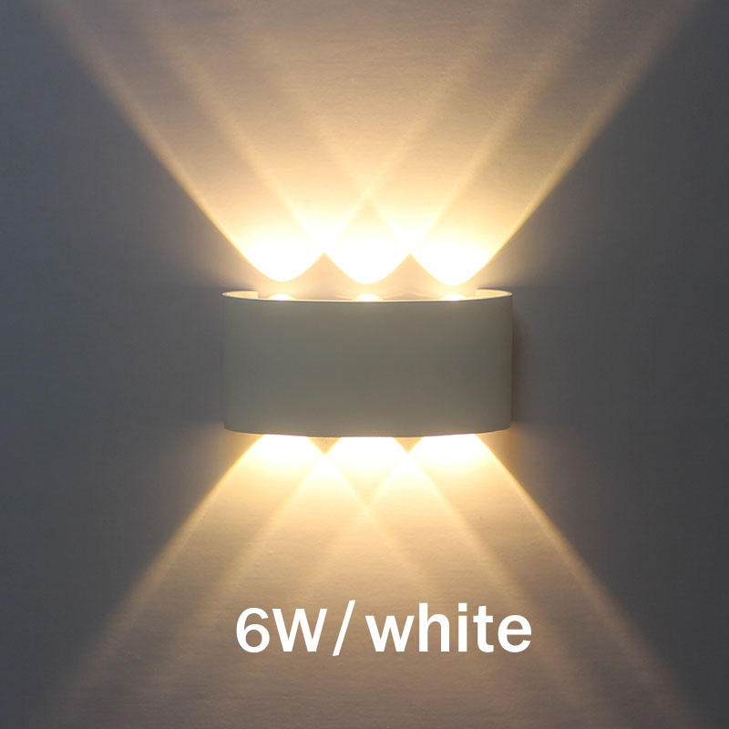 2W ~ 12W Prezzo basso Lampada a LED Impermeabile IP65 Applique da parete Cortile esterno Balcone Piazza Cancello Stairway Decor LED Wandlamp Sconce