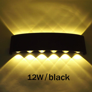 2W ~ 12W Prezzo basso Lampada a LED Impermeabile IP65 Applique da parete Cortile esterno Balcone Piazza Cancello Stairway Decor LED Wandlamp Sconce