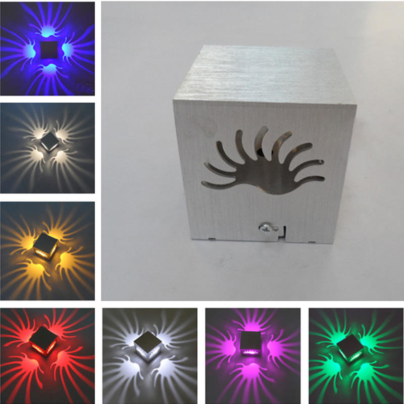 Microprocessore Led RGB Wall Light 3w Indoor Con BOM/Servizio One-stop