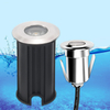 Luci subacquee 1w Gradini quadrati Illuminazione per piscina Luci sepolte Luci esterne impermeabili Star Buried 304 Stainle Engineering