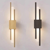 6W Lampada da parete a striscia lunga soggiorno sfondo parete studio camera da letto lampada da comodino semplice moderna luce nordica griglia creativa di lusso