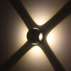 6W 12W AC-85-265V RC indoor outdoor hotel home office decorazione lampada da parete a LED apparecchio di illuminazione lampada da parete per casa