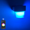 Lampada da parete moderna per interni da camera da letto in stile rustico Applique da parete rotonda in alluminio per soggiorno Camera da letto Tuya Smart Light for Home