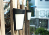 La lampada da parete attivata impermeabile all'aperto della fabbrica ha condotto le luci del giardino del sensore di movimento della luce solare della parete per l'illuminazione esterna del cortile