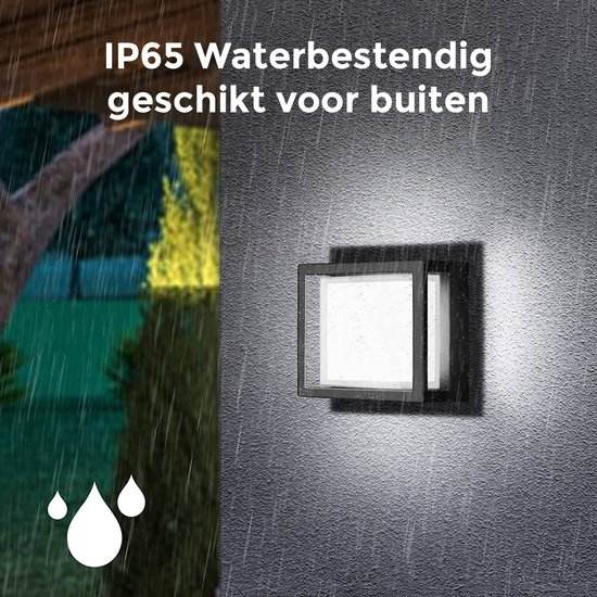 Lampada da parete per interni a LED per esterni a parete impermeabile decorativa in acrilico