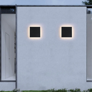 8W 12W 15W Modern Led Light LED Moon Lights Forma rotonda o quadrata Lampade da comodino per interni di alta qualità per interni Applique da parete per interni