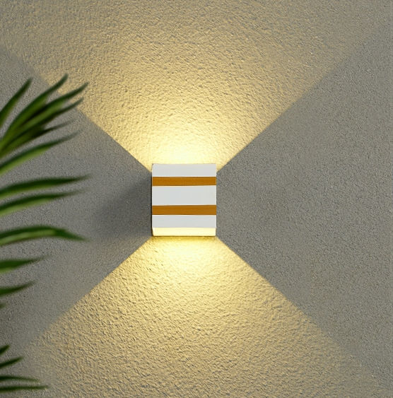 Lampade da esterno 10W Applique a Led Ip65 Nero Decorativo Portico Giardino Casa Lampadine Impermeabili Moderna Cottura in Alluminio