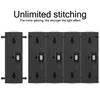 6LED La moderna lampada solare può essere assemblata da giardino corridoio luce esterna ricarica solare Pathway Yard Patio Steps Fence Lamps