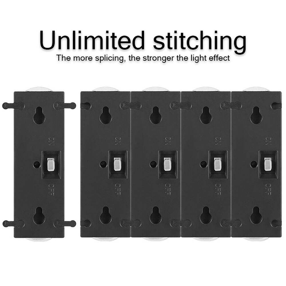 6LED La moderna lampada solare può essere assemblata da giardino corridoio luce esterna ricarica solare Pathway Yard Patio Steps Fence Lamps