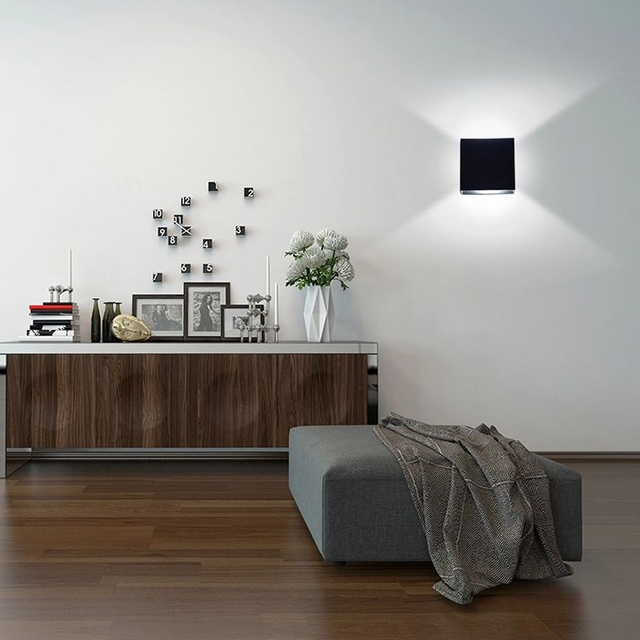 6W COB Lampade da lettura a Led per interni Lampada da comodino a parete Lampada da comodino dimmerabile Lampada da comodino moderna Lampada da comodino bianca