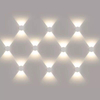 Lampada da parete per hotel Lampada da parete per interni per interni a LED Lampada da comodino per camera da letto in alluminio Soggiorno Corridoio Sala studio Decorazione Applique da parete