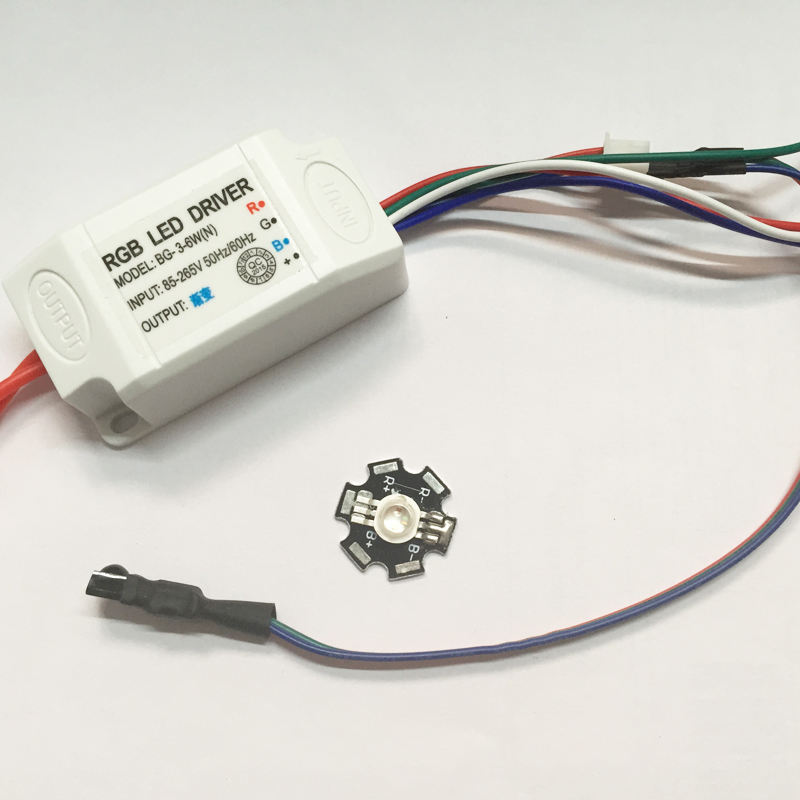 Driver RGB + chip LED