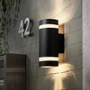 Lampade da parete a LED impermeabili per esterni Esterno Alluminio IP65 Illuminazione Giardino DECO Interni Europa Luce interna moderna