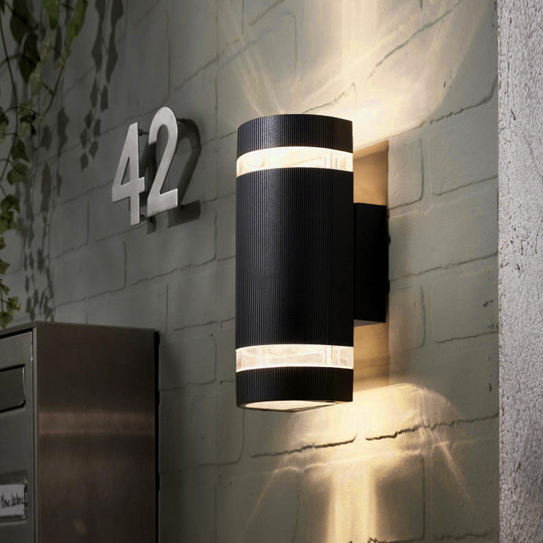 Lampade da parete a LED impermeabili per esterni Esterno Alluminio IP65 Illuminazione Giardino DECO Interni Europa Luce interna moderna