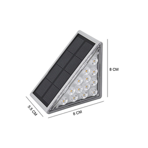Applique da parete a energia solare Lampade da parete a LED impermeabili per esterni per cortile Street Landscape Lampada da giardino Lampada da parete per esterni solare