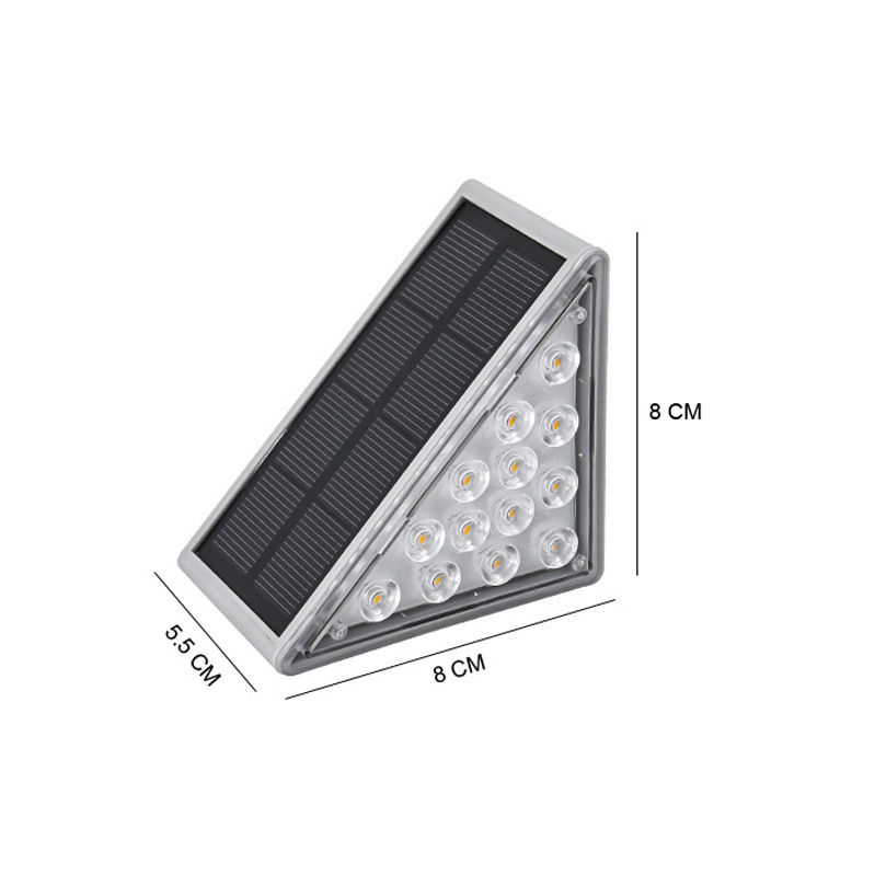 Applique da parete a energia solare Lampade da parete a LED impermeabili per esterni per cortile Street Landscape Lampada da giardino Lampada da parete per esterni solare