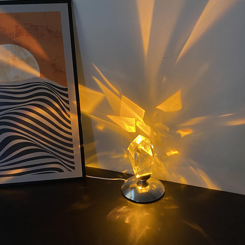 Regalo di capodanno in stile europeo a parete, San Valentino, compleanno, Natale, nordico, moderno, super luminoso, 220 V, illuminazione in cristallo